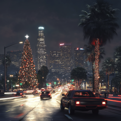 Los Angeles Christmas Card