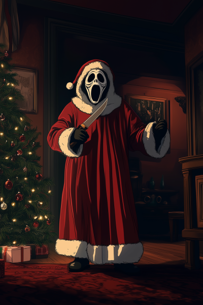 Ghost Face Santa