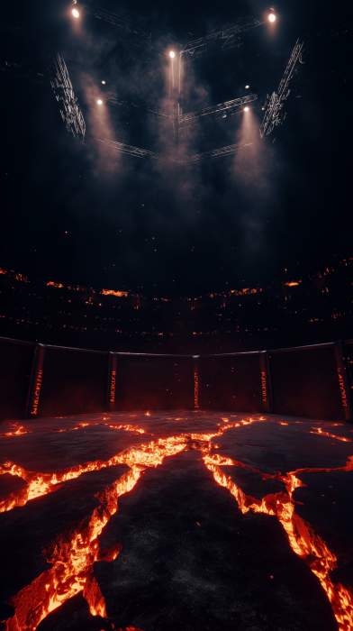 Apocalyptic UFC Cage