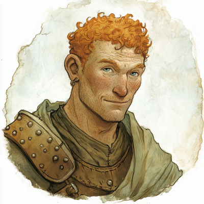 Medieval Headshot Portrait
