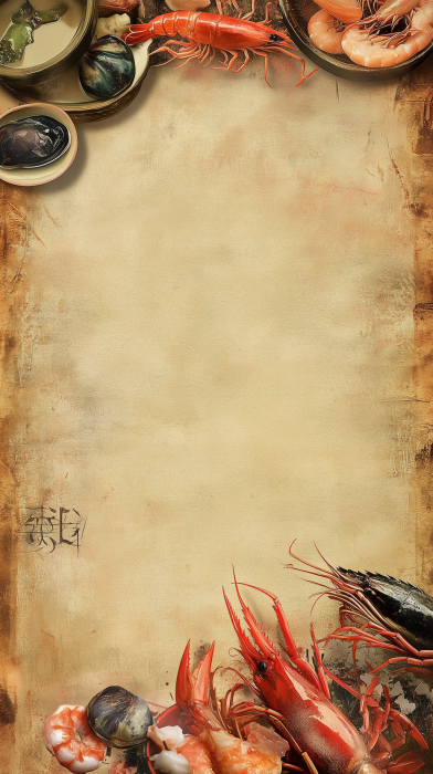 Seafood Menu Book