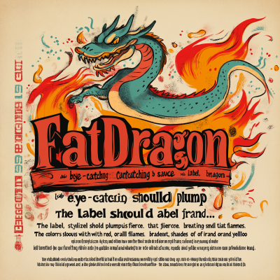 Bold Hot Sauce Label