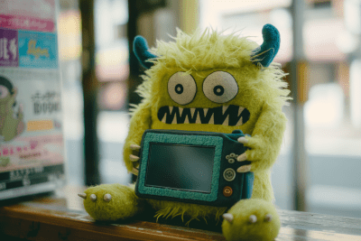 Plush Toy Monster