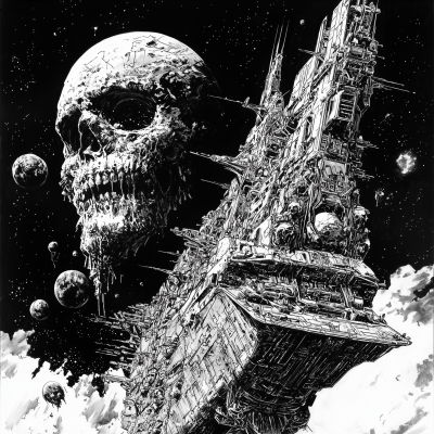Sentient Intelligence Overlord in Space
