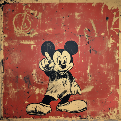 Aggressive Mickey Mouse