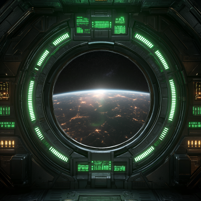 Alien Cockpit View