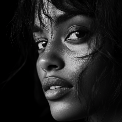 High Contrast Portrait