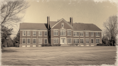 Vintage School Building from the 1900s