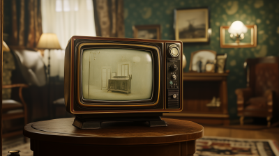 Vintage Television Set