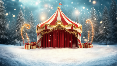 Winter Circus Tent