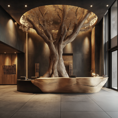 Contemporary Hotel Reception