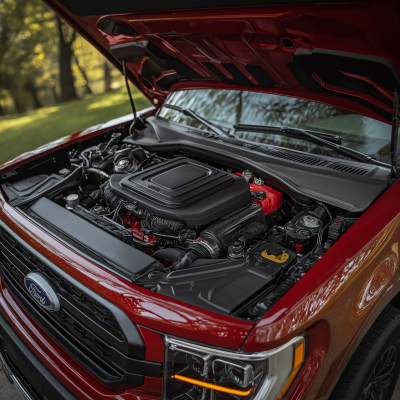 Ford F150 EcoBoost Engine Bay