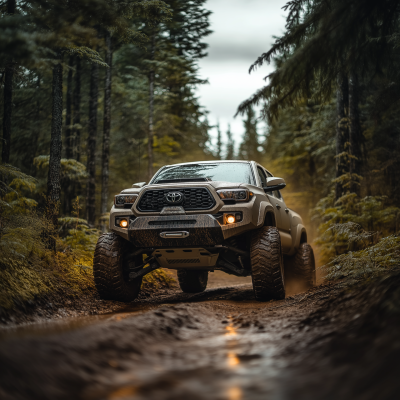 Toyota Tacoma 2025 with Lift Kit