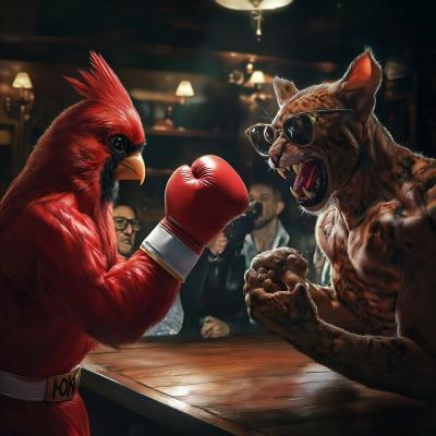 Anthropomorphic Boxing Match