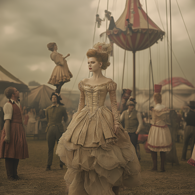 Victorian Era Circus Performance