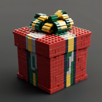 Christmas Gifts in LEGO 3D