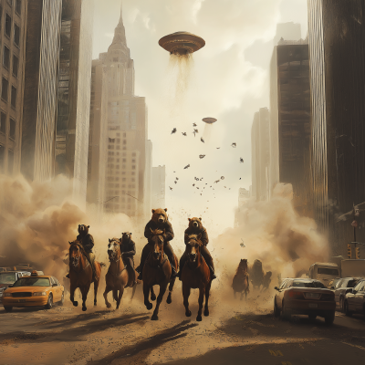 Bears on Horses in Chaos