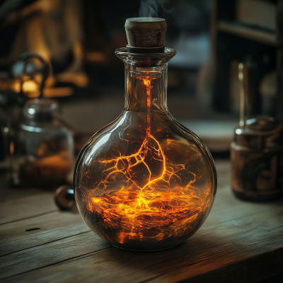 Mystical Alchemical Flask