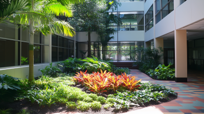 Garden Scape at the Office