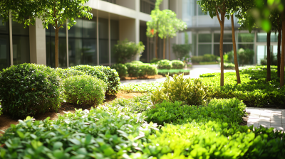 Green Garden Scape