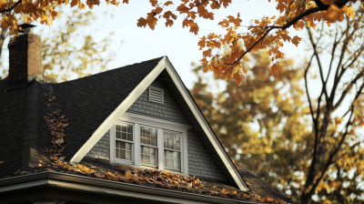 Residential House in Fall