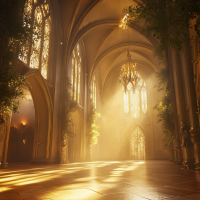 Golden Elven Cathedral