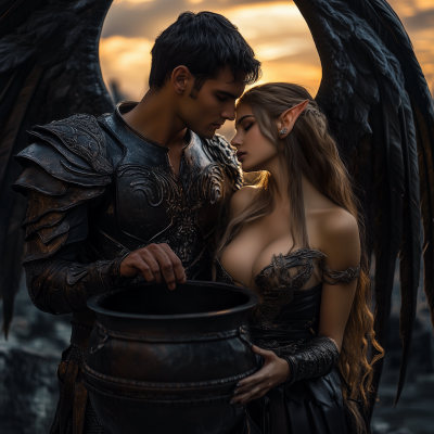 Warrior in Leather Armor