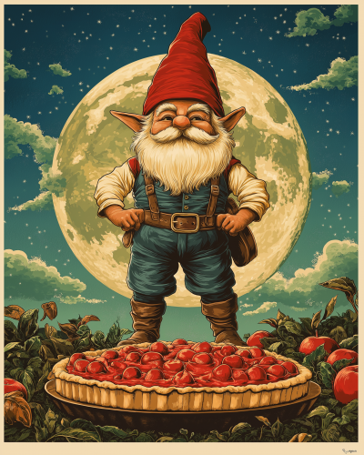 Lederhosen Gnome Bard