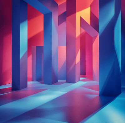 Vibrant Abstract Shapes