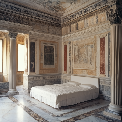 Ancient Roman Inspired Interior