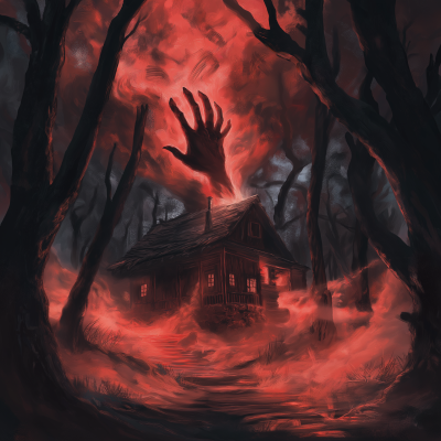 Evil Dead Inspired Digital Art