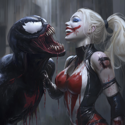 Harley Quinn vs Venom