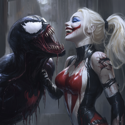 Harley Quinn vs Venom