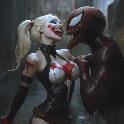 Harley Quinn vs Venom