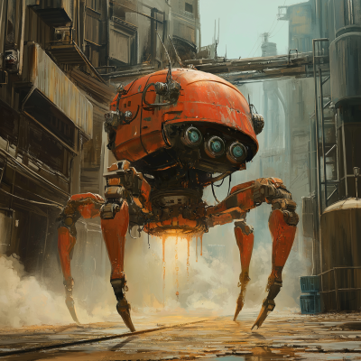 Robot Serving Gumbo