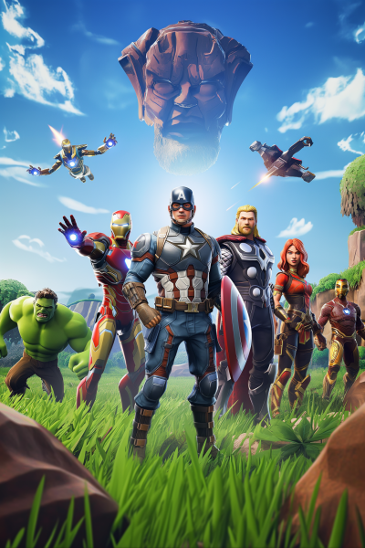 Avengers Fortnite Poster