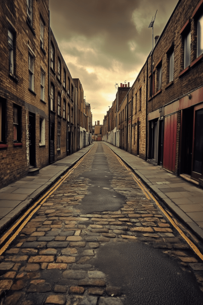 Empty Street in East End