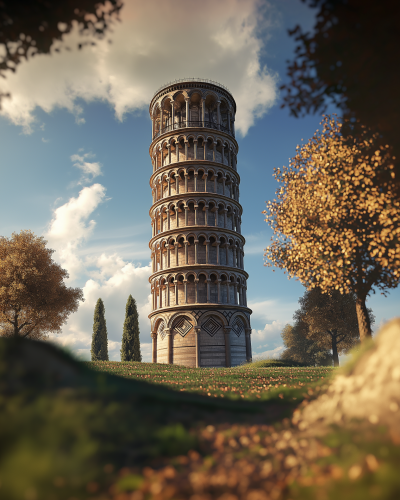 Straight Pisa Tower