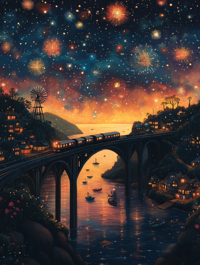 Long Bridge with an X Shape
