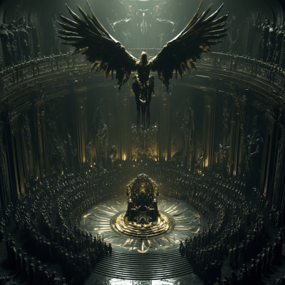 Gothic Fantasy Throne