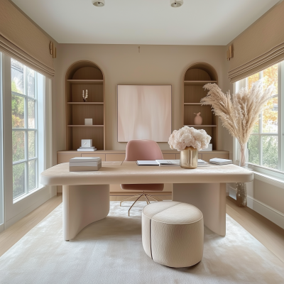 Feminine Home Office