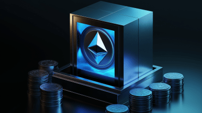 3D Vault with Coins