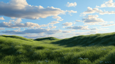Sunny Evening Sky