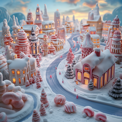 Winter Candy Land City