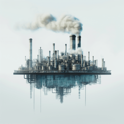 Floating Industrial Landscape