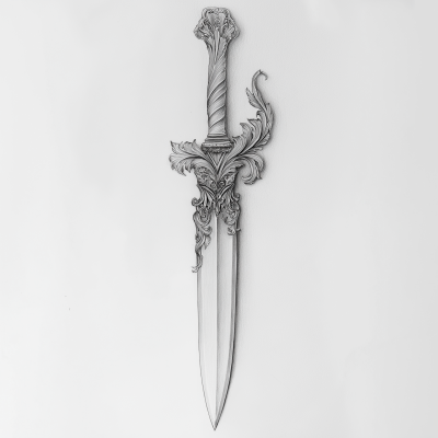 Feminine Dagger Drawing