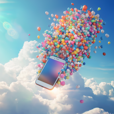 Dreamy iPhone Lift Off