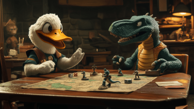 Dungeons and Dragons with Oregon Duck and Dinger