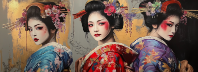 Elegant Geishas