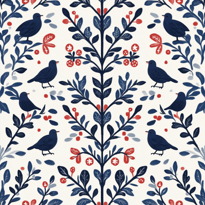 Scandinavian Christmas Pattern